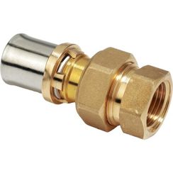 Фитинг прямой Giacomini с отводом 3/4x(26x3), RM18Y049