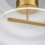 738033 Люстра ACRILE 14W LED 1034LM 120G ЗОЛОТО 3000K