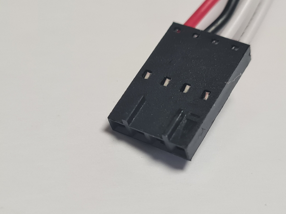 Разъем с проводами ET TJC8-4P-W300