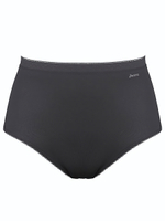 Набор из 2 завышенных plus size трусиков-слип Esencial (Размер: XXL) (Цвет: черный)