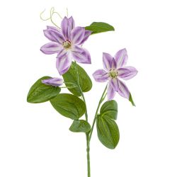 GAEM Цветок искусственный "Клематис", L17 W13 H65 см