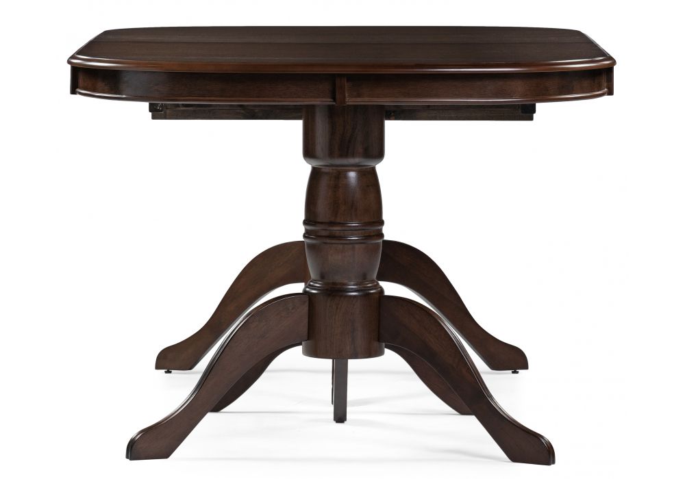 Деревянный стол Louvre 160(219)х106х76 tobacco