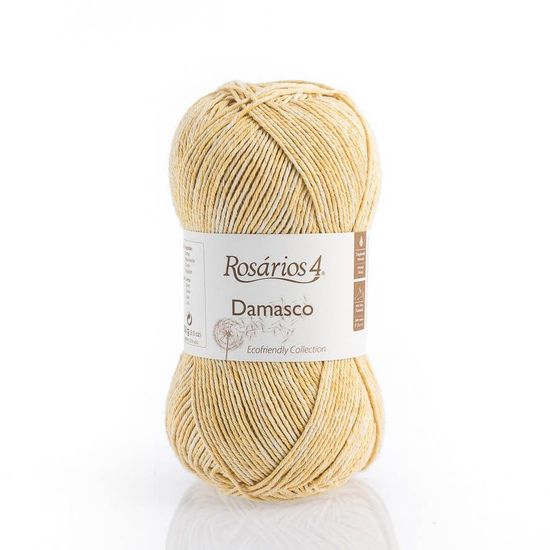 Пряжа ROSARIOS 4 Damasco (70% хлопок, 30% лён)