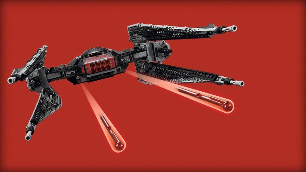 LEGO Star Wars: Истребитель СИД Кайло Рена 75179 — Kylo Ren's TIE Fighter — Лего Стар ворз Звёздные войны