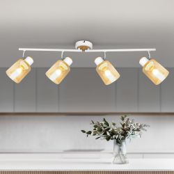 Светильник настенно-потолочный спот Rivoli Jamilly 7057-704 4 х Е27 40 Вт поворотный