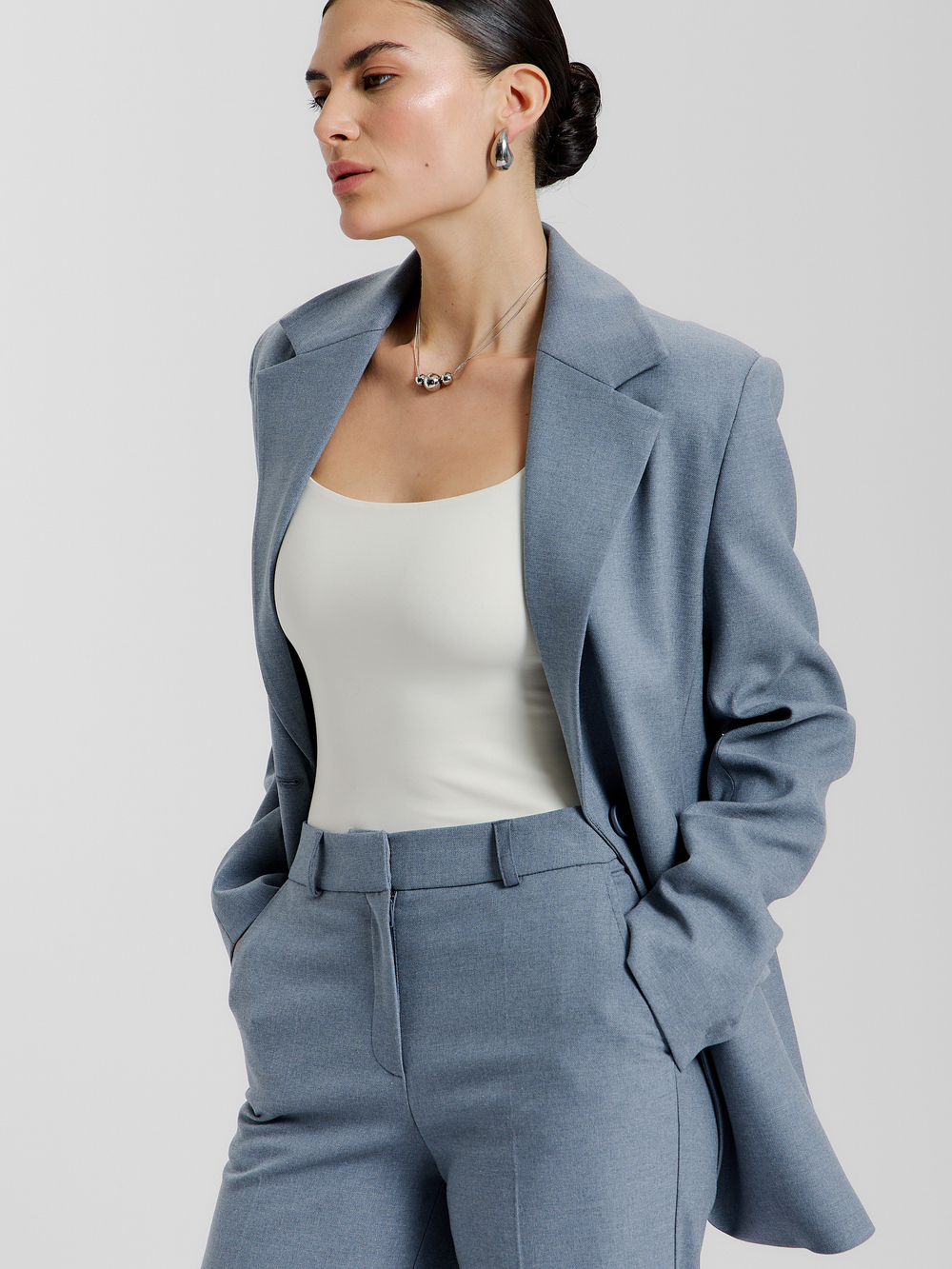 Голубой пиджак Купер