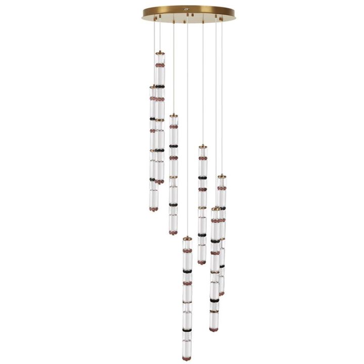 Каскадная люстра Odeon Light Collier L-Vision 5455/210L