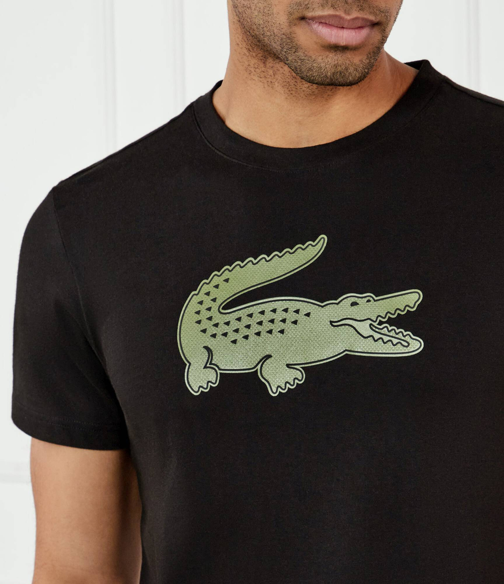 Футболка Lacoste - черный(TH2042)