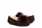 UGG Dakota Pom Pom Chocolate