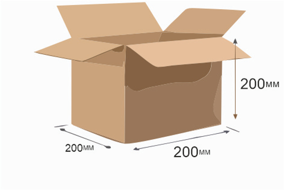 Гофрокороб 200х200х200 Т23В