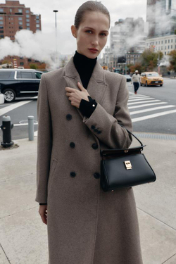 ZARA МИНИ-СУМКА, ЧЕРНЫЙ