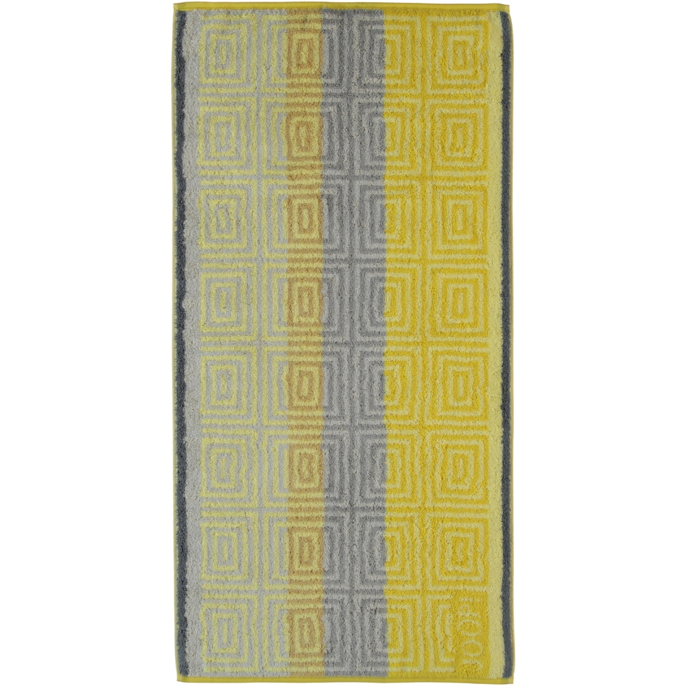 Полотенце 50x100 Cawo-JOOP! Imperial Striped Tile 1640 желтое