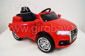 Детский электромобиль River Toys AUDI O009OO VIP красный