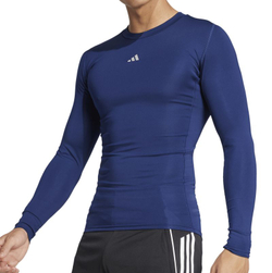 Теннисная футболка Adidas Techfit Aeroready Long - tena blue