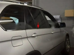 Усилинные тяги дверных передних ручек BMW X5 E53 1шт. (1999-2006)