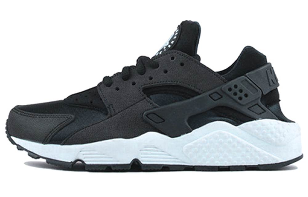 Кроссовки Nike Huarache Black White (W) (Женская размерная сетка)