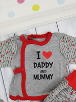 3-х с боди LOVE меланж (Карапуззики) (Размер: 62)