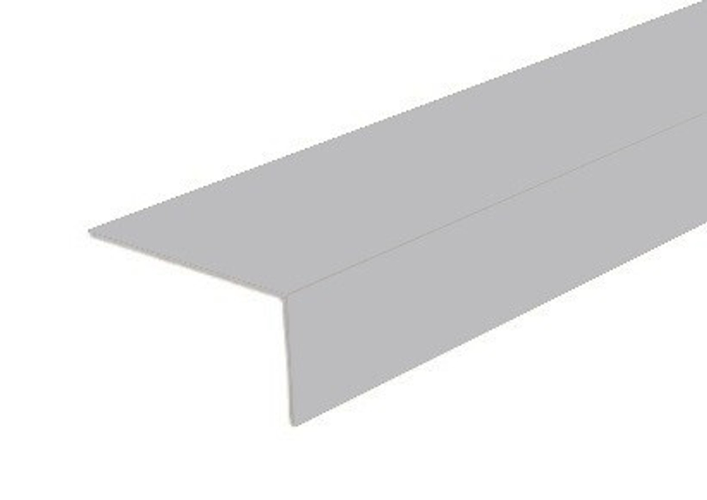 Угол ПВХ арочный 002 Светло-серый 2700 мм