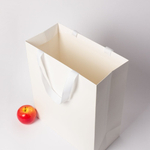 Пакет бумажный, 33x40x16, белый матовый, с вклееной ручкой