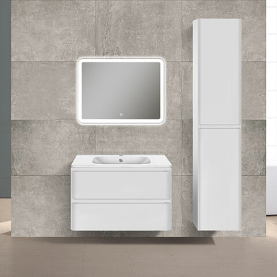 База под раковину Vico 800 подвесная, 2 выкатных ящика soft close, G.White, , шт