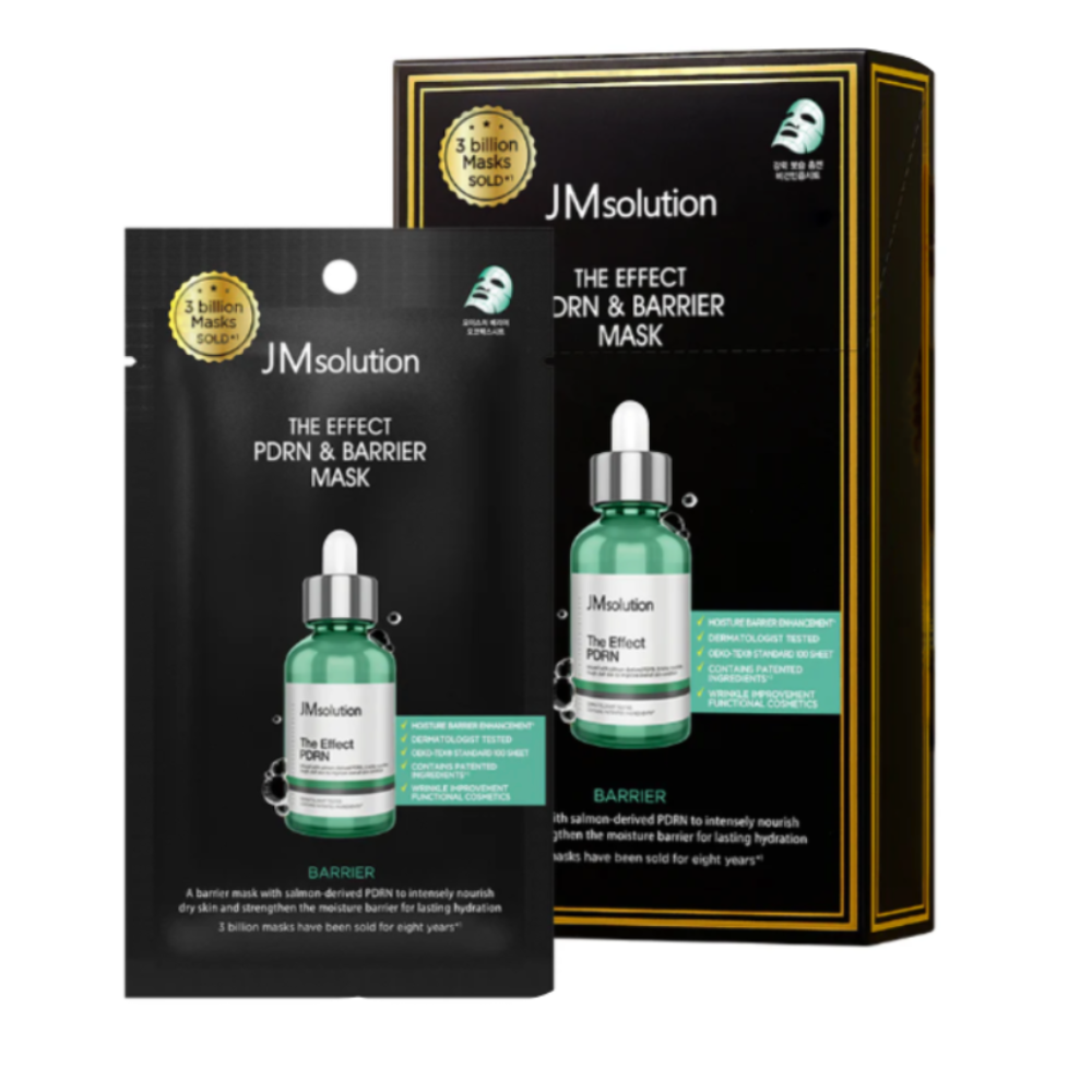 Восстанавливающая тканевая маска для лица JMsolution The Effect PDRN & Barrier Mask