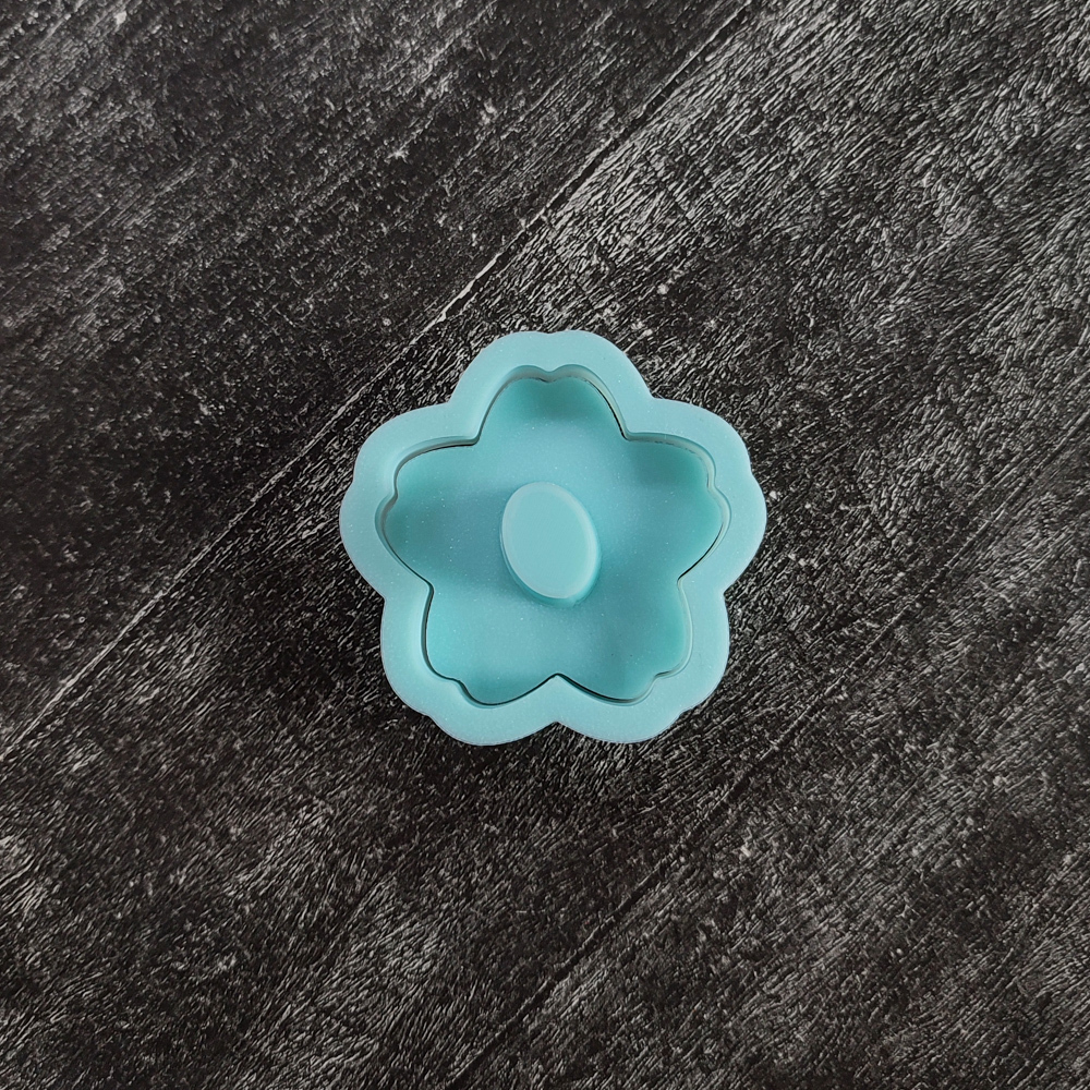 Штамп Цветок №1