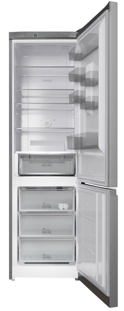 Двухкамерный холодильник Hotpoint HT 6200 S серебристый