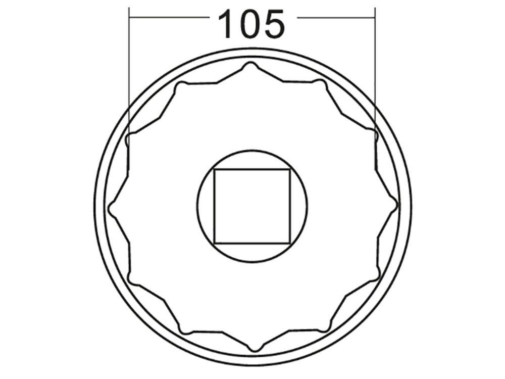 JTC-5598 Головка ступичная 105мм (Iveco)