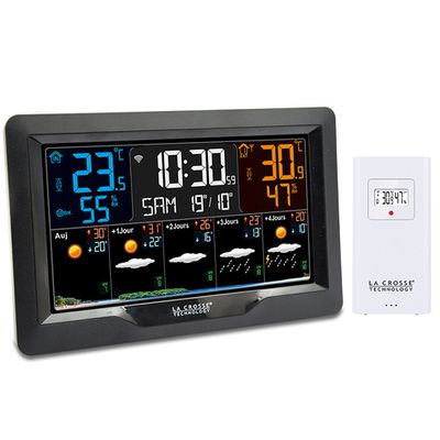 Погодная станция LA CROSSE SW403 с прогнозом погоды на 5 дней, WI-FI