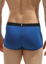 Хлопковые трусы-боксеры с логотипом Jolidon Men на резинке (Размер: XXL) (Цвет: черный)