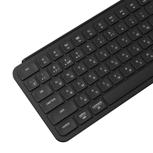 Беспроводная ультратонкая клавиатура Keychron B6 Pro, 109 клавиш, ножничные переключатели, цвет Deep Black (B6P-K9)