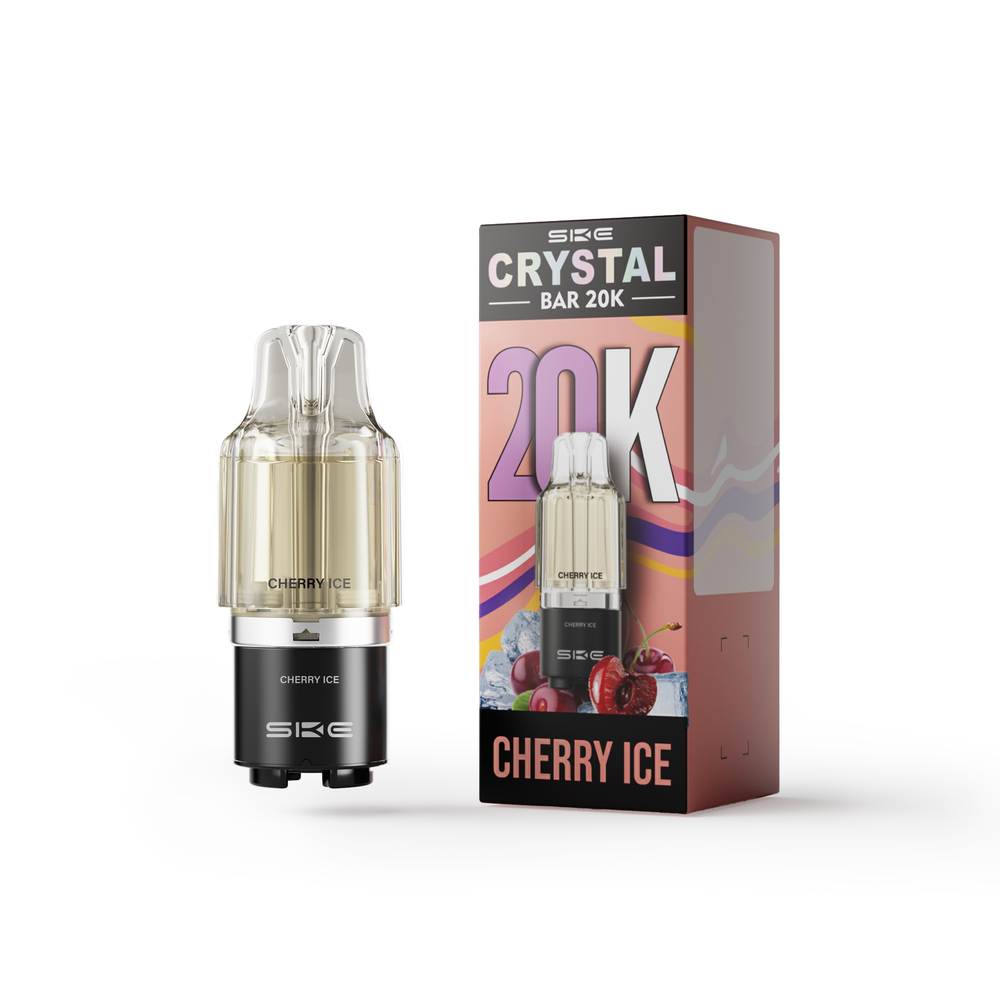SKE Crystal Bar 20000 POD - Cherry Ice (5% nic)