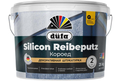 Штукатурка декоративная Dufa Silicon Reibeputz короед 2 мм 25 кг