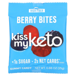 Kiss My Keto, Жевательные конфеты, кусочки ягод, 8 пакетиков по 25 г (0,88 унции)