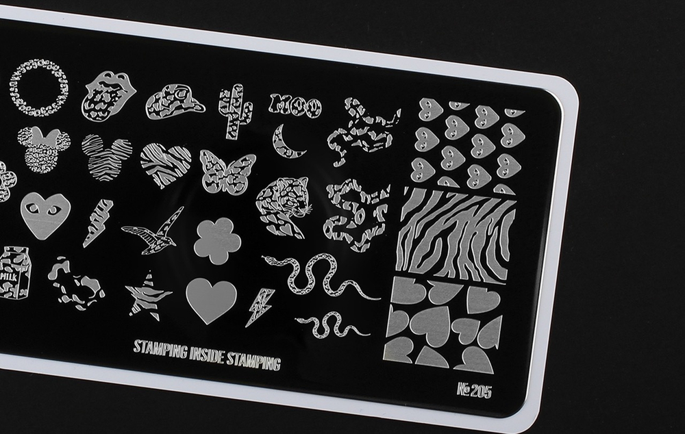 Пластина для стемпинга Go! Stamp 205 Stamping inside stamping