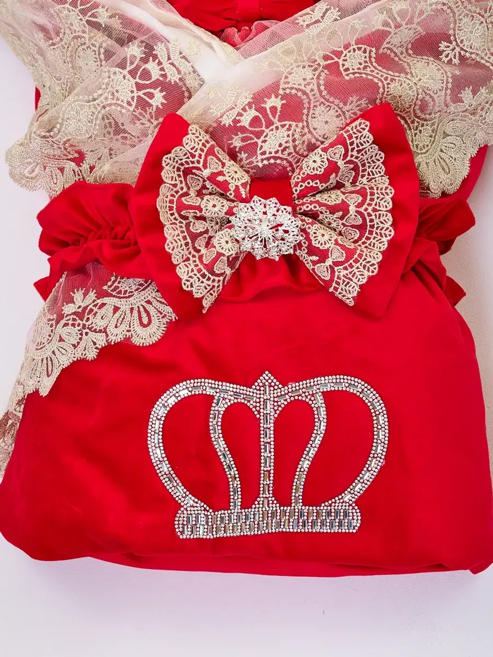 Конверт на выписку с платьем летний