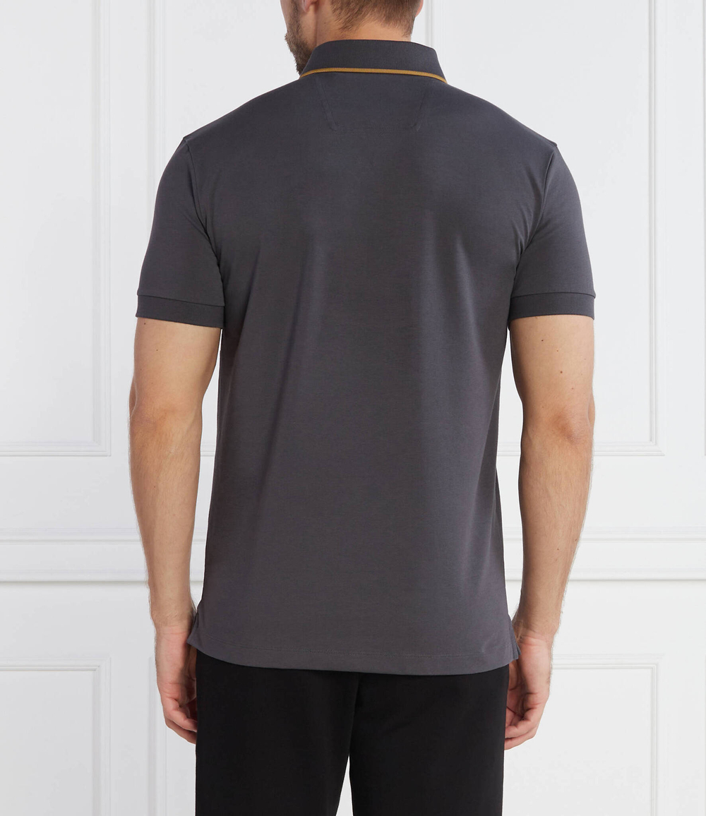 Поло Pavel BOSS GREEN - графитовый(50494373)