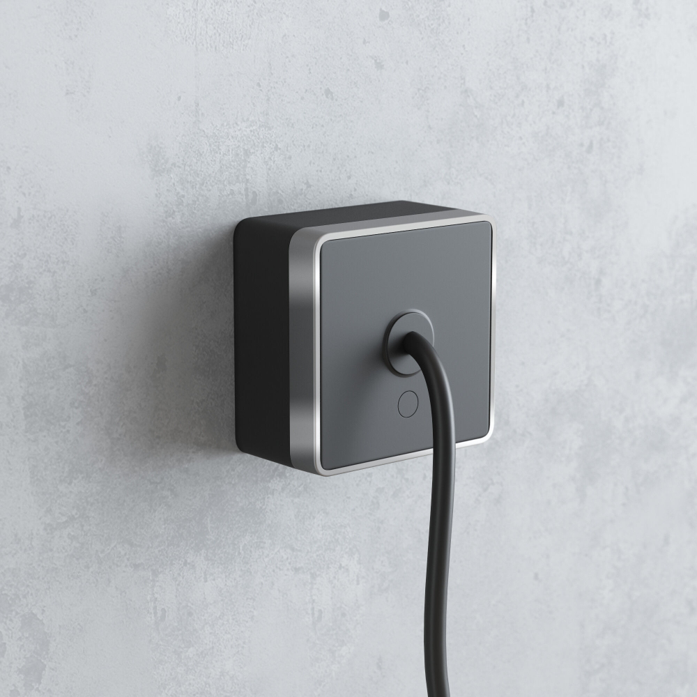 Вывод кабеля Gallant черный с серебром W5050234 W5050234