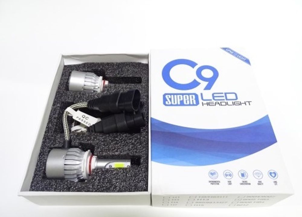 Лампа HB3 8-48V LED 6000K 2 шт (C9)