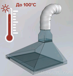 Воздуховод гибкий 10PF6 100 армированный гибкий ПВХ 6м ERA