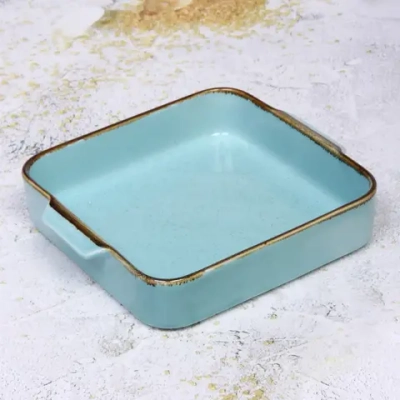 Форма для запекания керамическая «Tiffany Blue» 23*20,3*5см