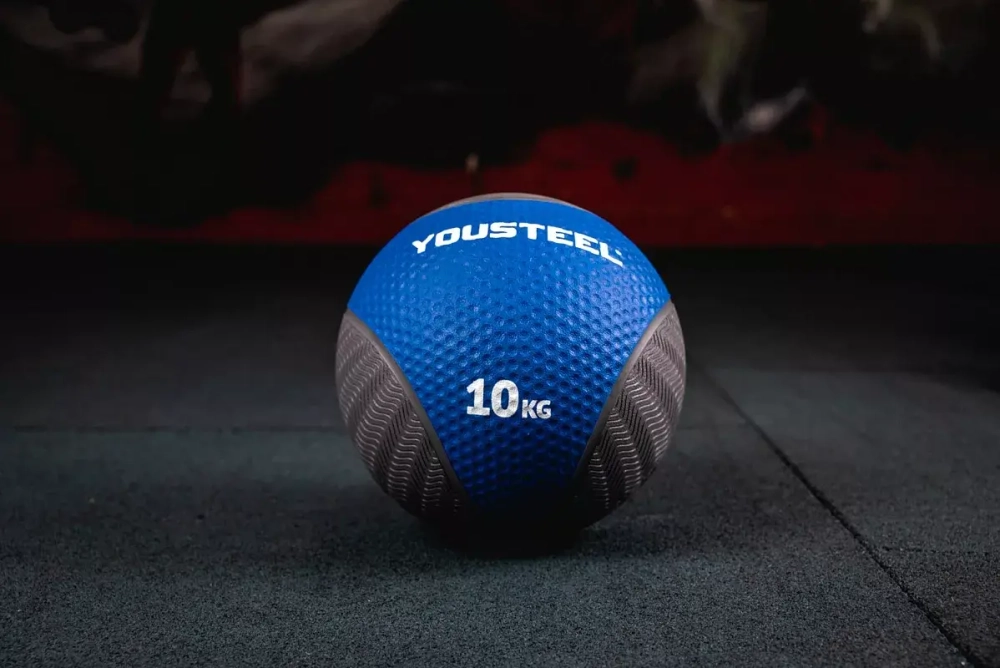 Резиновый медбол 10 кг