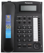 Проводной телефон Panasonic KX-TS2388 RUB черный