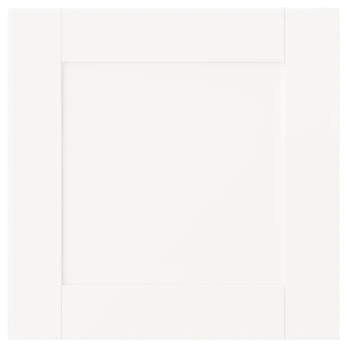 Дверца - SANNIDAL IKEA/ САННИДАЛЬ ИКЕА,  40x40 см, белый
