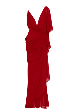 Платье из шифона