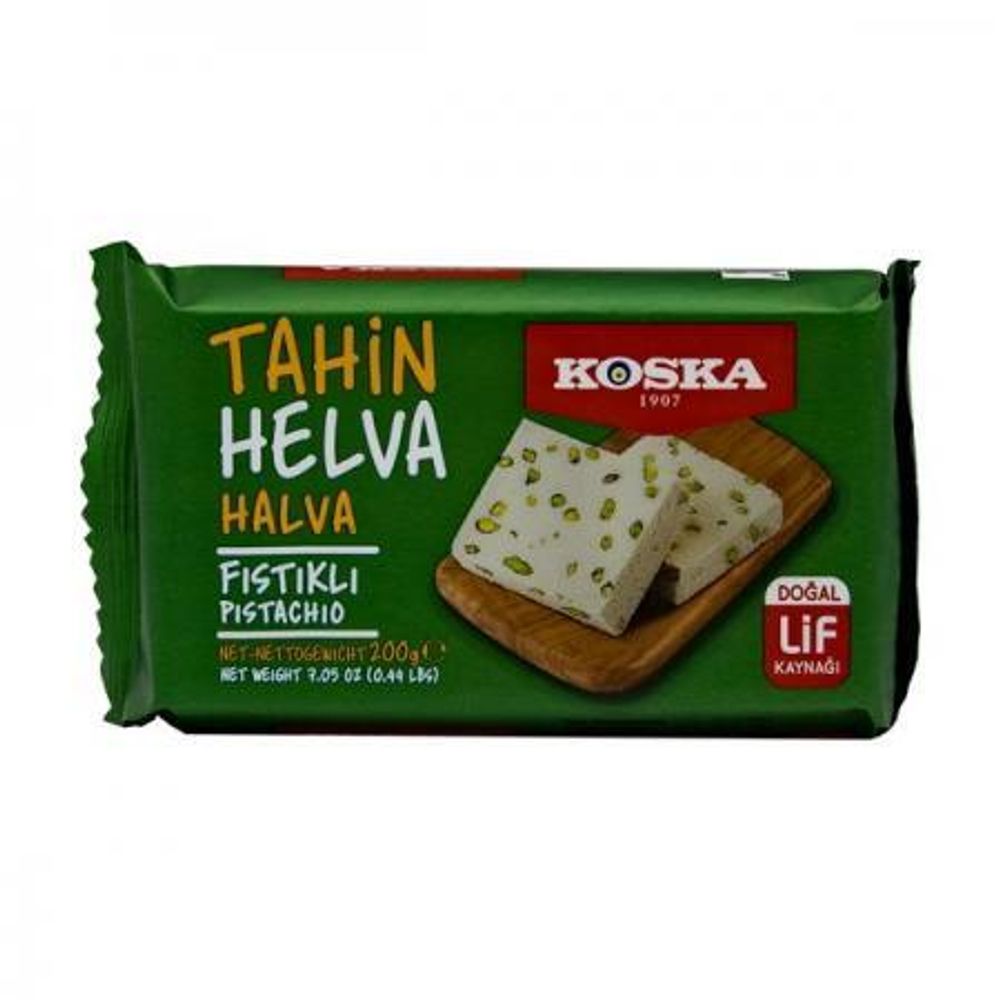 Кунжутная халва Koska с фисташками 200 г