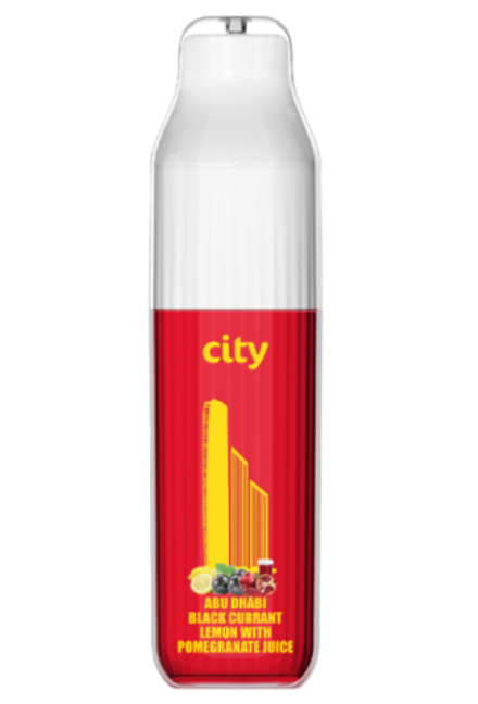 City Airway Сиэтл 3500 без никотина ежевика малина лимон