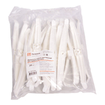 Держатель кабеля двусторонний для прямого монтажа серовато-белый (20шт/120шт уп/кор) Промрукав