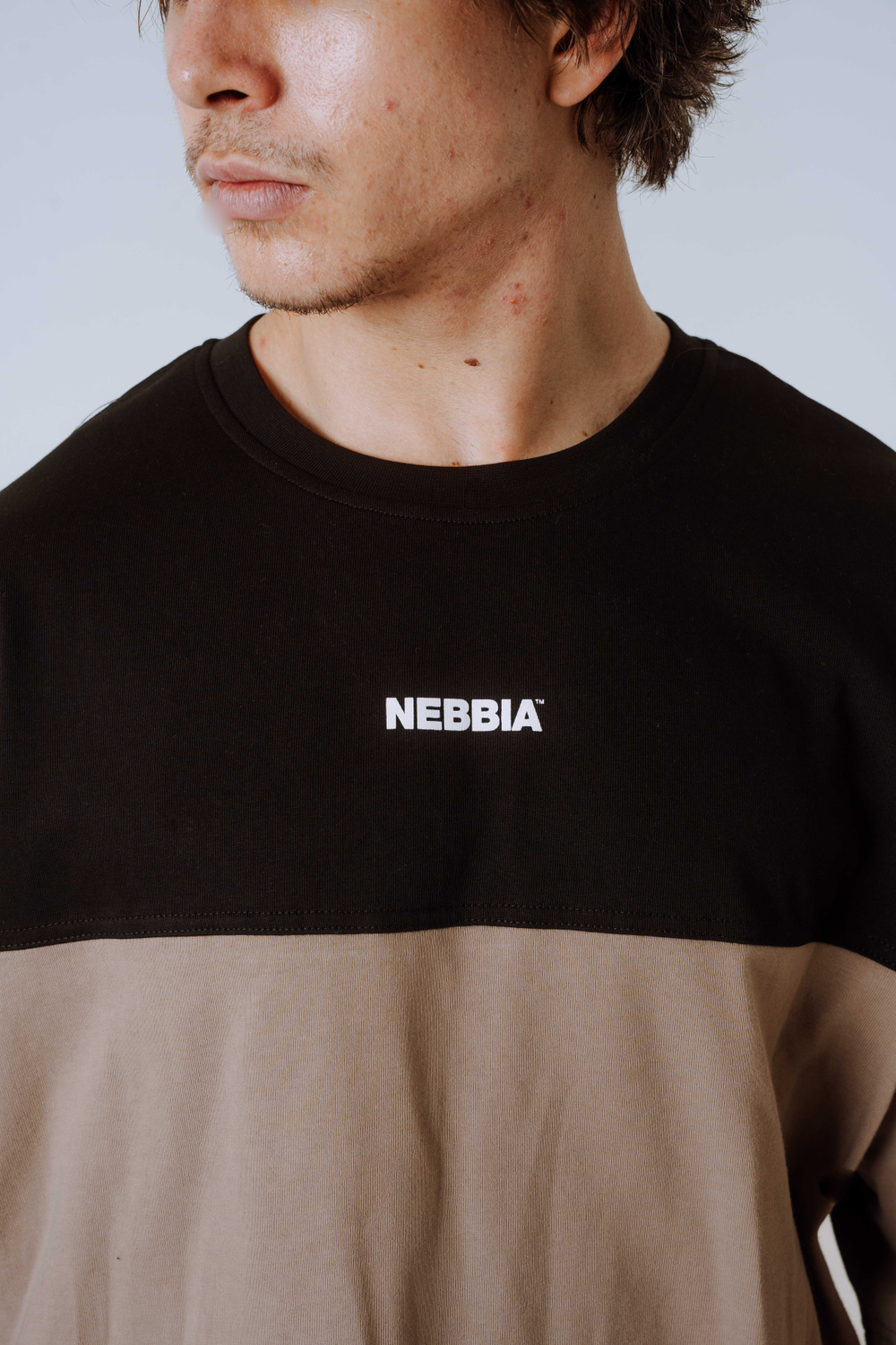 Футболка Oversized Tee POWER 898 LIGHT BROWN ASH