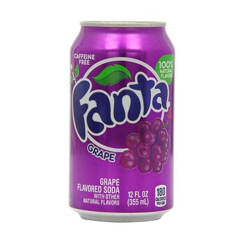 Газ. Напиток Fanta Grape\Виноград 0,355л США
